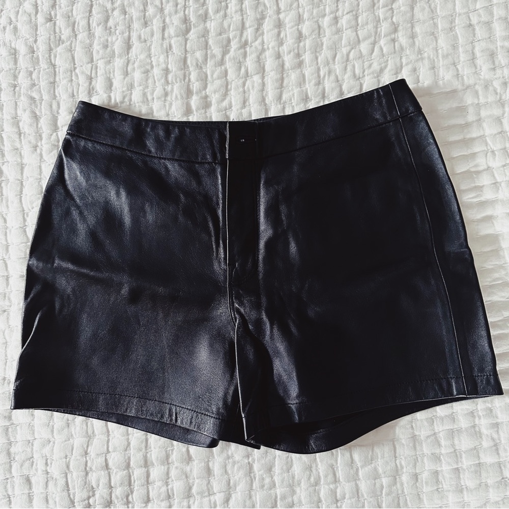 J Brand Leather Shorts - size 26